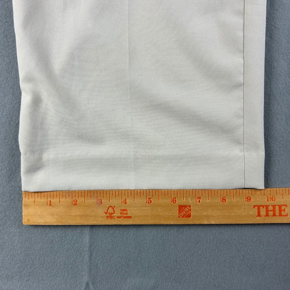 Tiger Woods Collection Golf Pants Mens 40x30 Beige Flat Front Stretch 229980-245 - Picture 11 of 16